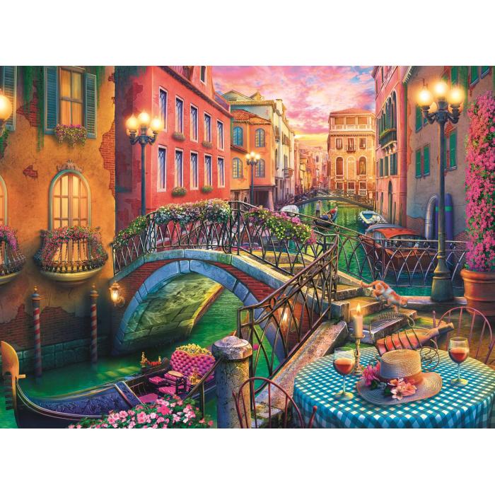 Puzzle  Trefl-33080 Ein Abend In Venedig
