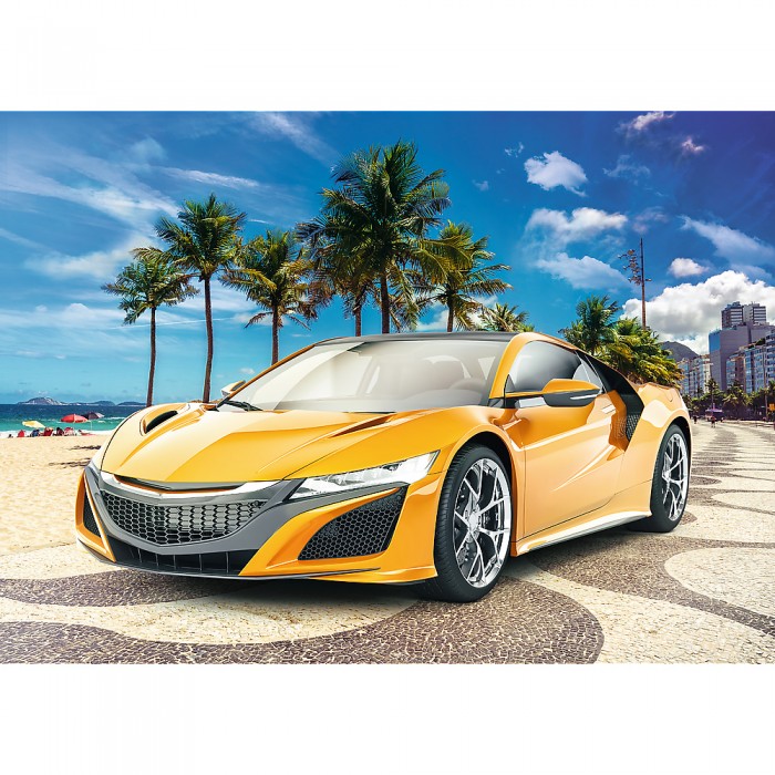 Puzzle  Trefl-37381 Summer Adventure Car