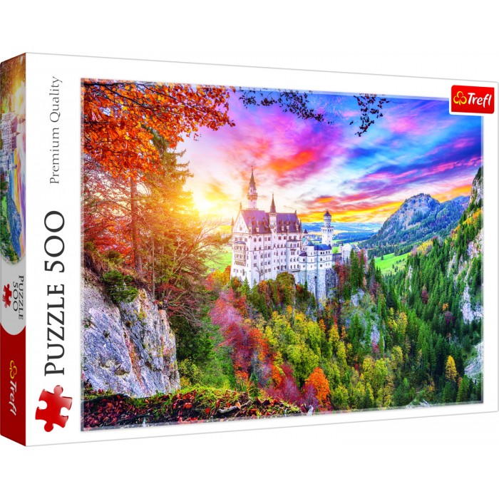 Puzzle  Trefl-37427 Neuschwanstein