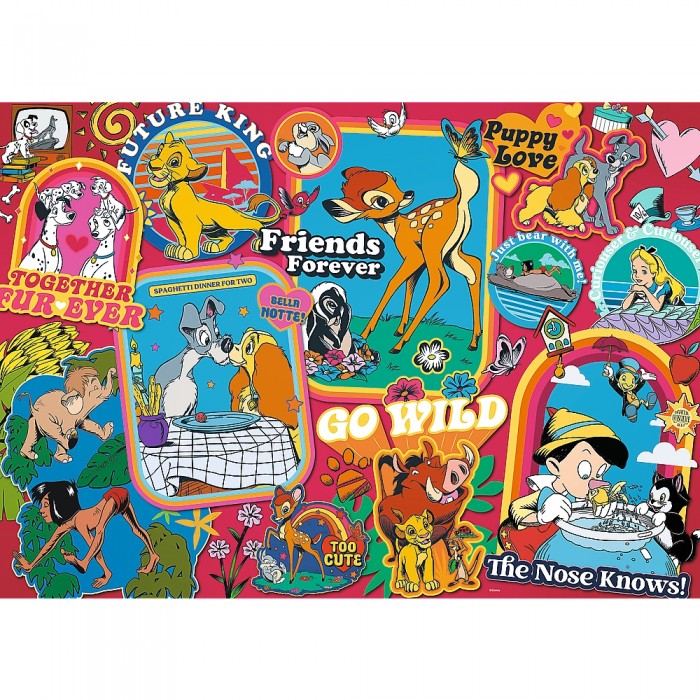 Puzzle  Trefl-37465 Disney: Through the Years