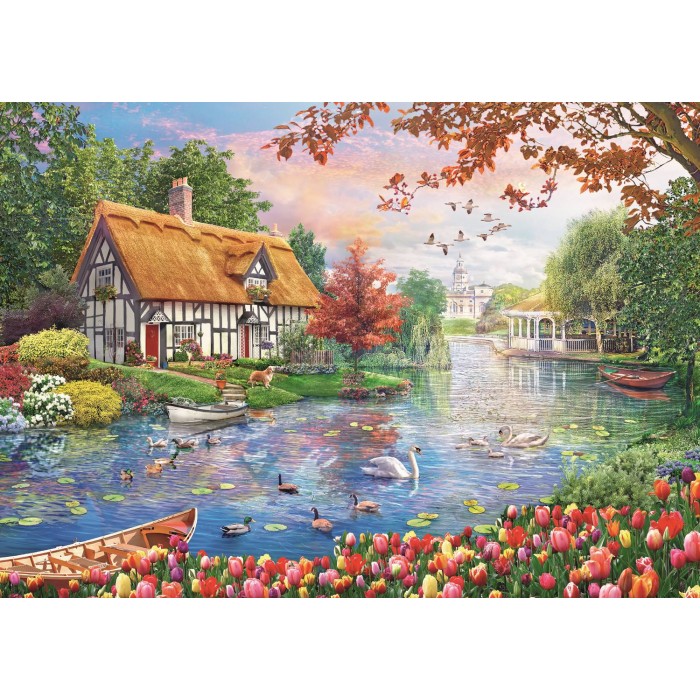 Puzzle  Trefl-37476 Eine Oase Der Ruhe