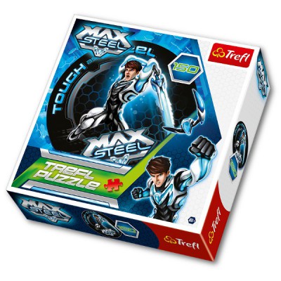 Trefl-39093 Puzzle rund: Max Steel