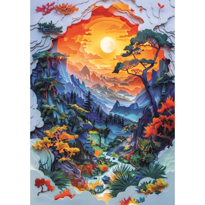 Puzzle  Trefl-40045 Valley