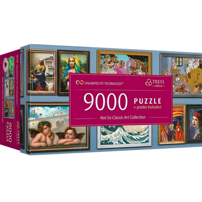 Puzzle  Trefl-81021 Not so Classic Art Collection