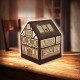 3D Puzzle - House Lantern - Half-Timbered House