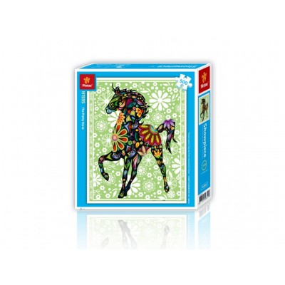 Pintoo-H1595 Puzzle aus Kunststoff - Pferd
