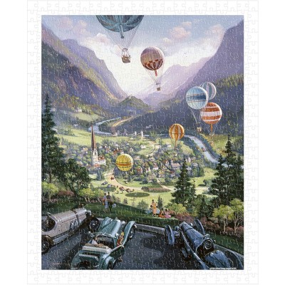 Pintoo-H1644 Puzzle aus Kunststoff - Michael Young - Up Up and Away