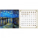  Pintoo-H1778 Puzzle-Kalender - Van Gogh - Sternennacht über der Rhone