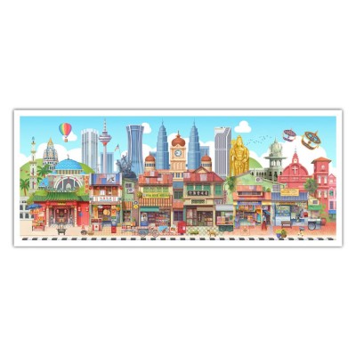 Puzzle Pintoo-PH1010 Colorful Malaysia