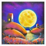   Puzzle aus Kunststoff - Darren Mundy - Golden Moon River