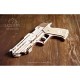 3D Holzpuzzle - Wolf-01 Handgun