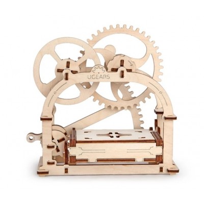 Ugears-12021 3D Holzpuzzle - Mechanical Box
