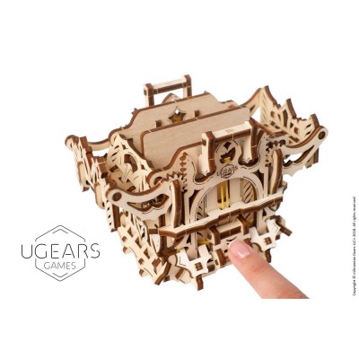 Ugears-12091 3D Holzpuzzle - Deck Box