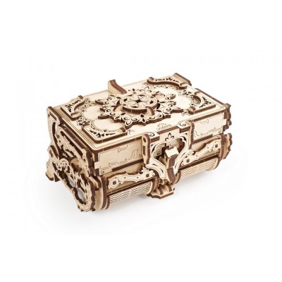 Ugears-12100 3D Holzpuzzle - Antique Box