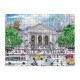 Frühling in der Bibliothek – 500-teiliges doppelseitiges Puzzle