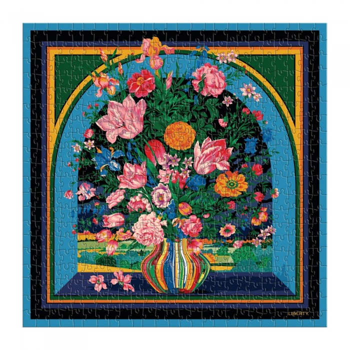  Galison-38008 Liberty Vista - 500 Teile Buchpuzzle