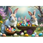 Puzzle  Alipson-Puzzle-50086 Easter Bunnies