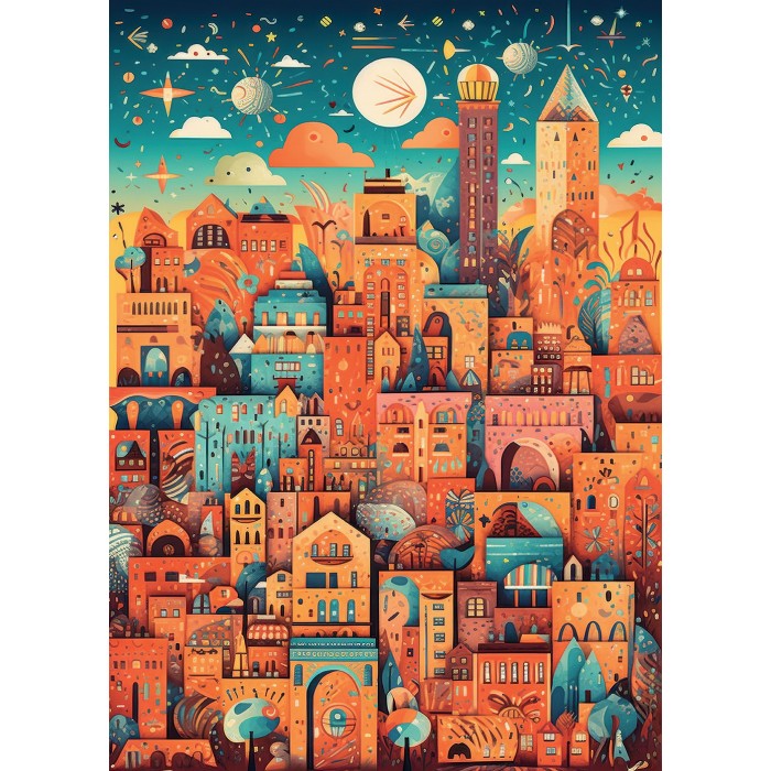 Puzzle   Erstaunliche Stadt