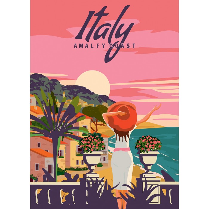 Puzzle   Italien - Amalfiküste