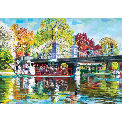 Puzzle Art-and-Fable-23420 Tag im Garten