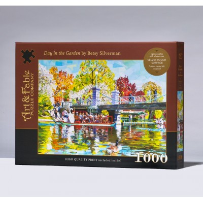 Puzzle Art-and-Fable-23420 Tag im Garten