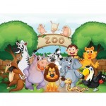  Art-Puzzle-5900 Wooden Puzzle - Zoo