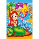   Wooden Puzzle - Mermaid and Friends
