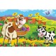 Wooden Puzzle - Romantic Cow