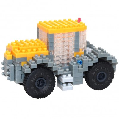 Brixies-38449148 3D Nano Puzzle - JCB Traktor