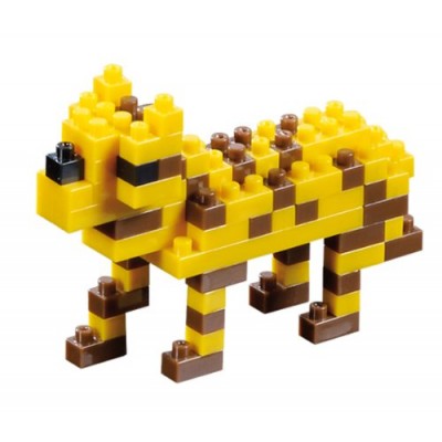 Brixies-57925 3D Nano Puzzle - Leopard