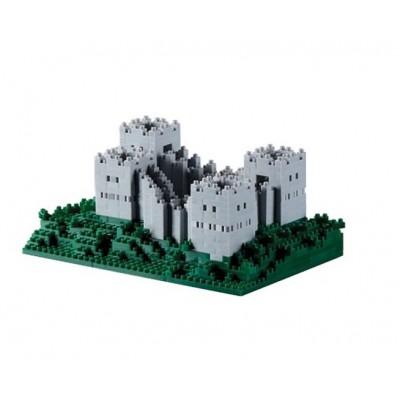 Brixies-58786 Nano 3D Puzzle - Great Wall (Level 4)
