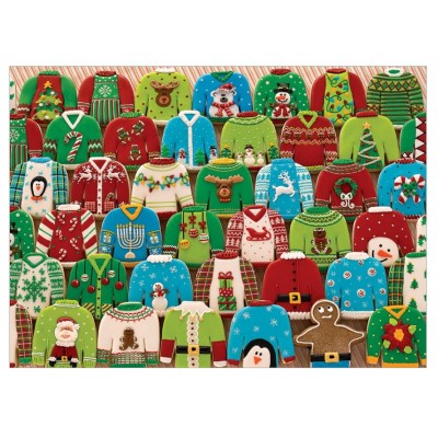 Puzzle Cobble-Hill-40124 Ugly Xmas Sweaters