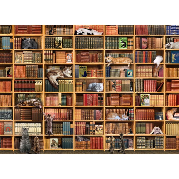 Puzzle  Cobble-Hill-40139 The Cat Library