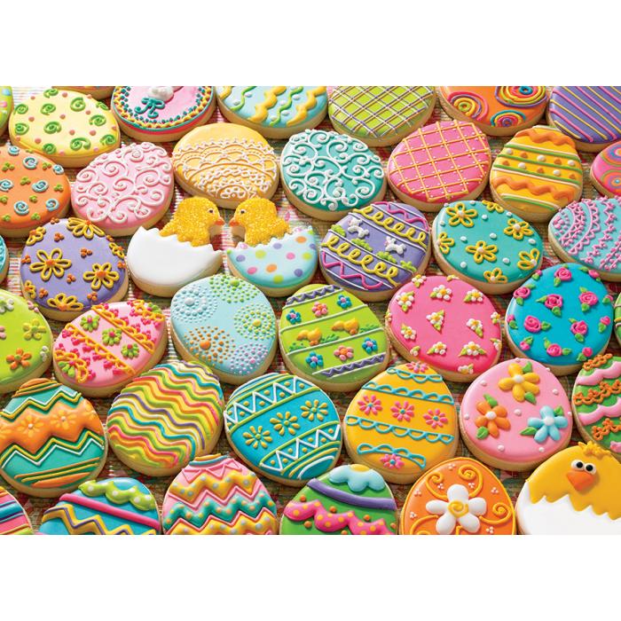 Puzzle  Cobble-Hill-45043 Osterplätzchen