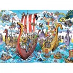 Puzzle  Cobble-Hill-47033 Viking Voyage