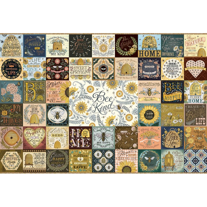 Puzzle  Cobble-Hill-49019 Bienenfreundlich