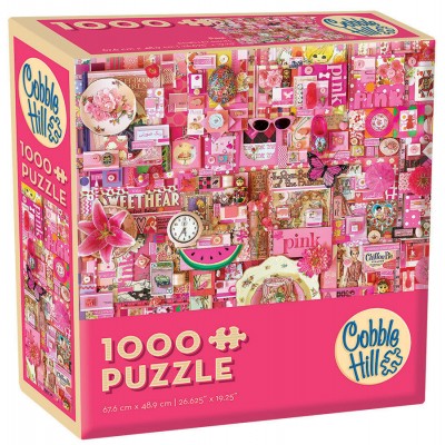Puzzle Cobble-Hill-57216 Pink