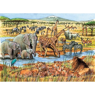Puzzle Cobble-Hill-58813 Out of Africa
