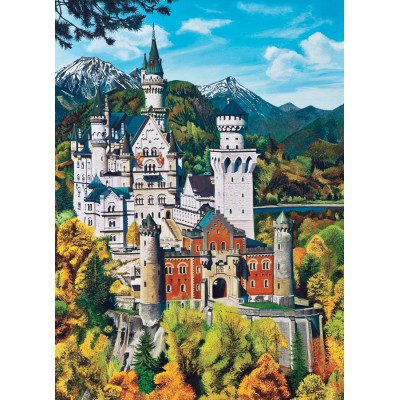 Puzzle Cobble-Hill-70036 Deutschland: Schloß Neuschwanstein