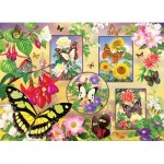 Puzzle   XXL Teile - Butterfly Magic