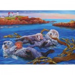 Puzzle   XXL Teile - Sea Otter Family