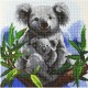 Crystal Art - Diamant-Stickerei-Kit - Koala