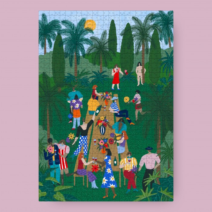 Puzzle  DPK-2027 Gartenparty