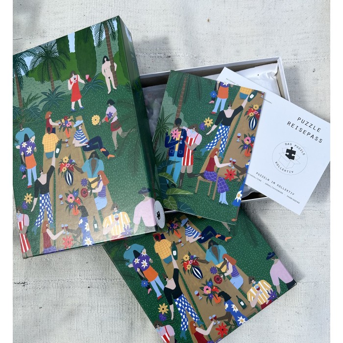 Puzzle  DPK-2027 Gartenparty