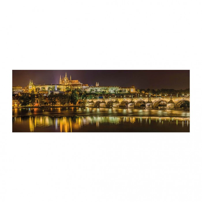 Puzzle  Dino-56202 Karlsbrücke in Prag, Tschechien