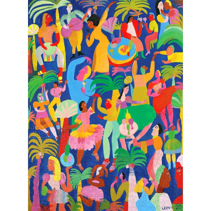 Puzzle  eeBoo-51105 CELEBRATION