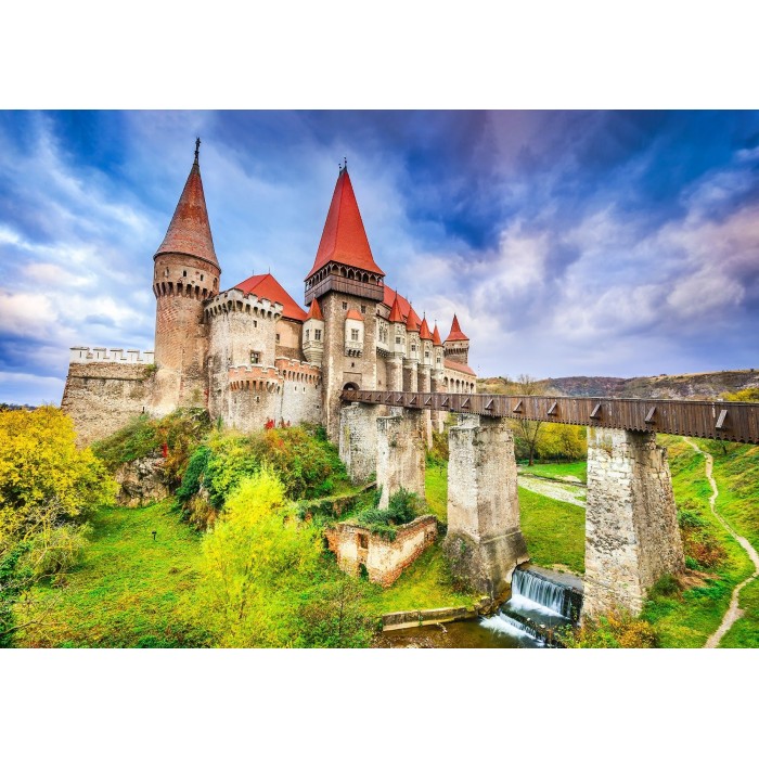 Puzzle  Enjoy-Puzzle-1053 The Corvin's Castle, Hunedoara