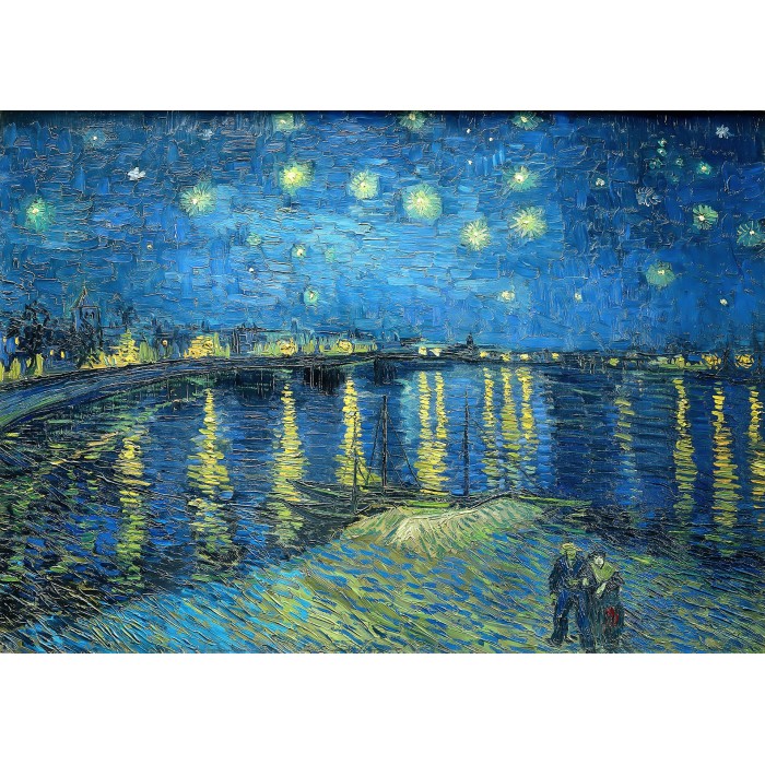 Vincent van Gogh: Sternennacht über der Rhone