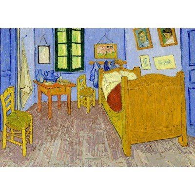 Puzzle Enjoy-Puzzle-1170 Vincent Van Gogh: Schlafzimmer in Arles