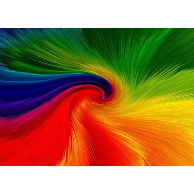 Puzzle Enjoy-Puzzle-1967 Spinning Rainbow